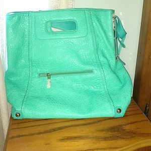 Teal shoulder Bag (never used)